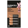 Батарейки КОМПЛЕКТ 4 шт. (отрывной блок), DURACELL Simply, AA (LR06, 15А), алкалиновые, пальчиковые, 5009139 по низкой цене оптом 