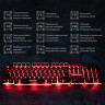 Клавиатура проводная SONNEN KB-7010, USB, 104 клавиши, LED-подсветка, черная, 512653 по низкой цене оптом 