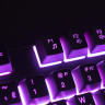 Клавиатура проводная SONNEN KB-7010, USB, 104 клавиши, LED-подсветка, черная, 512653 по низкой цене оптом 