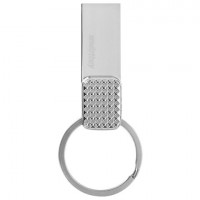 Флеш-диск 32 GB SMARTBUY Ring USB 3.0, серебристый, SB32GBRN