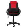 Кресло офисное BRABIX "City EX-512", ткань черная/красная, TW, 531408 по низкой цене оптом 