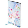 Блокнот А5 (143x210 мм), BRAUBERG VISTA "Pink flowers", под кожу, гибкий, срез фольга, 80 л., 112075 по низкой цене оптом 
