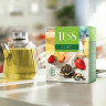 Чай TESS (Тесс) "Flirt", зеленый с клубникой и персиком, 100 пакетиков по 1,5 г, 1476-09 по низкой цене оптом 