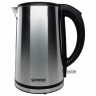 Чайник GORENJE K15DWS, 1,5 л, 2200Вт, закрытый нагревательный элемент, металл, 740214 по низкой цене оптом Краснодар, Москва, Уфа, Казань, Барнаул, Владивосток, Хабаровск, Сахалин, Красноярск, Екатеренбург, 
