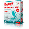 Таблетки для посудомоечных машин 100 шт. LAIMA PREMIUM QUALITY "All in 1", растворимая оболочка, ИТАЛИЯ, 607609 по низкой цене оптом 