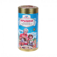 Крышки для консервирования, металлические, d-82 мм, закаточные, комплект 50 шт., 18 мкр, МОСКВИЧКА