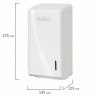 Диспенсер для туалетной бумаги листовой LAIMA PROFESSIONAL ORIGINAL (Система T3), белый, ABS-пластик, 605770 по низкой цене оптом Краснодар, Москва, Уфа, Казань, Барнаул, Владивосток, Хабаровск, Сахалин, Красноярск, Екатеренбург, 
