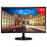 Монитор SAMSUNG C24F390FHI 23.5" (59.8 см), 1920x1080, 16:9, VA, 4 ms, 250 cd, HDMI, VGA, черный, LC24F390FHIXRU по низкой цене оптом 