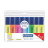 Набор текстовыделителей STAEDTLER 6 шт., 4 АССОРТИ + 2 ЖЕЛТЫХ, "Textsurfer Classic", линия 1-5 мм, 364AWP8, 364 A WP8 по низкой цене оптом 