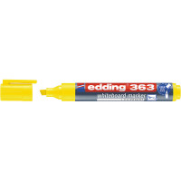 Маркер для белых досок edding 363, скошенный наконечник, 1-5 мм Желтый
