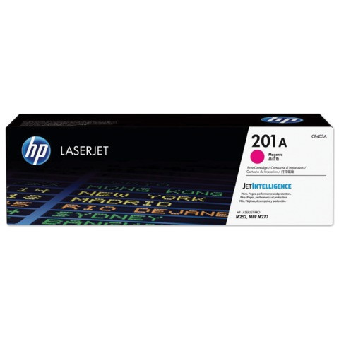 Картридж лазерный HP (CF403A) LaserJet Pro M277n/dw/M252n/dw, пурпурный, оригинальный, ресурс 1400 страниц по низкой цене оптом 