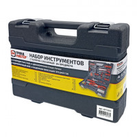 Набор инструментов столярно-слесарный, 84 предмета, пластиковый кейс, ГРАНДМАСТЕР, 671331