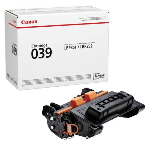 Картридж лазерный CANON (039) i-SENSYS LBP 351x/352x, ресурс 11000 стр., оригинальный, 0287C001 по низкой цене оптом 