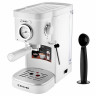 Кофеварка рожковая BRAYER BR1106, 1100 Вт, объем 1,2л, 15 бар, ручной капучинатор, белая по низкой цене оптом 