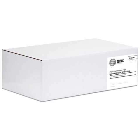 Картридж лазерный CACTUS (CS-C728D) для CANON MF4410/4430/4450/4550dn, комплект 2 шт., ресурс 2х2100 стр. по низкой цене оптом 