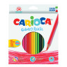 Карандаши цветные CARIOCA, 24 цвета, шестигранные, заточенные, европодвес, 40381 по низкой цене оптом 