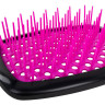 Расческа для волос массажная 20х8,5 см, массажер и щетка для чистки В ПОДАРОК, черная/розовая, MONTE VITA (МОНТЕ ВИТА), 457430 по низкой цене оптом 