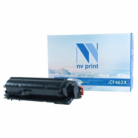 Картридж лазерный NV PRINT (NV-CF462X) HP Color Laser Jet M652/M653, желтый, ресурс 22000 страниц, NV-CF462XY по низкой цене оптом 