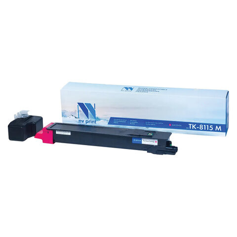 Тонер-картридж NV PRINT (NV-TK8115M) для Kyocera M8124cidn / M8130cidn, пурпурный, ресурс 6000 страниц по низкой цене оптом 