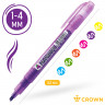 Набор текстовыделителей Crown "Multi Hi-Lighter Aroma" 6цв., 1-4мм, ароматиз., чехол с европодвесом по низкой цене оптом Краснодар, Москва, Уфа, Казань, Барнаул, Владивосток, Хабаровск, Сахалин, Красноярск, Екатеренбург, 