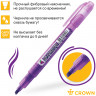 Набор текстовыделителей Crown "Multi Hi-Lighter Aroma" 6цв., 1-4мм, ароматиз., чехол с европодвесом по низкой цене оптом Краснодар, Москва, Уфа, Казань, Барнаул, Владивосток, Хабаровск, Сахалин, Красноярск, Екатеренбург, 