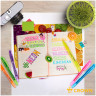 Набор текстовыделителей Crown "Multi Hi-Lighter Aroma" 6цв., 1-4мм, ароматиз., чехол с европодвесом по низкой цене оптом Краснодар, Москва, Уфа, Казань, Барнаул, Владивосток, Хабаровск, Сахалин, Красноярск, Екатеренбург, 