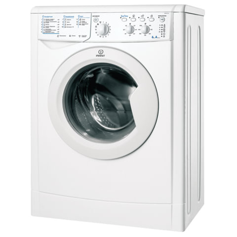 Стиральная машина INDESIT IWSC6105, 1000 оборотов/мин, 6 кг, фронтальная загрузка, 13 программ, 60х44х85 см, белая, IWSC6105(CIS) по низкой цене оптом 