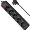 Сетевой фильтр DEFENDER ES, 5 розеток, 3 м, черный, 99485 по низкой цене оптом 