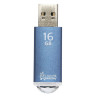 Флеш-диск 16 GB, SMARTBUY V-Cut, USB 2.0, металлический корпус, синий, SB16GBVC-B по низкой цене оптом Краснодар, Москва, Уфа, Казань, Барнаул, Владивосток, Хабаровск, Сахалин, Красноярск, Екатеренбург, 