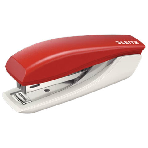Степлер №10 LEITZ "New NeXXt", до 10 листов, с антистеплером, красный, 55170025 по низкой цене оптом 
