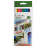 Карандаши цветные профессиональные "Сонет", 12 цветов, в картонная упаковка с европодвесом, 13141432