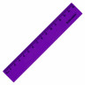 Линейка пластиковая 15 см BRAUBERG "NEON", непрозрачная, ассорти, 210750 по низкой цене оптом 