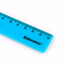 Линейка пластиковая 15 см BRAUBERG "NEON", непрозрачная, ассорти, 210750 по низкой цене оптом 