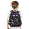 Рюкзак BRAUBERG SOFT, 2 отделения, 3 кармана, "Joyful kitten", СВЕТЯЩИЙСЯ, 40х31х15 см, 228791 по низкой цене оптом Краснодар, Москва, Уфа, Казань, Барнаул, Владивосток, Хабаровск, Сахалин, Красноярск, Екатеренбург, 