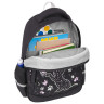 Рюкзак BRAUBERG SOFT, 2 отделения, 3 кармана, "Joyful kitten", СВЕТЯЩИЙСЯ, 40х31х15 см, 228791 по низкой цене оптом Краснодар, Москва, Уфа, Казань, Барнаул, Владивосток, Хабаровск, Сахалин, Красноярск, Екатеренбург, 
