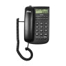 Телефон RITMIX RT-440 black, АОН, спикерфон, быстрый набор 3 номеров, автодозвон, дата, время, черный, 15118352 по низкой цене оптом 