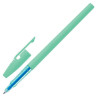 Ручка шариковая STABILO Liner Pastel, СИНЯЯ, корпус мятный, узел 0,7 мм, линия письма 0,3 мм, 808FP1041-2 по низкой цене оптом 