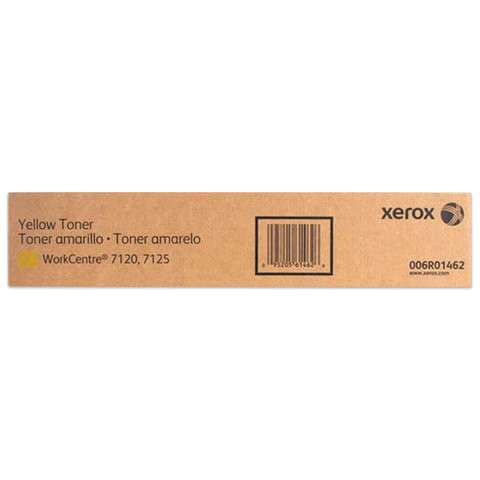 Тонер-картридж XEROX (006R01462) WC 7120/7125, желтый, оригинальный, ресурс 15000 страниц по низкой цене оптом Краснодар, Москва, Уфа, Казань, Барнаул, Владивосток, Хабаровск, Сахалин, Красноярск, Екатеренбург, 