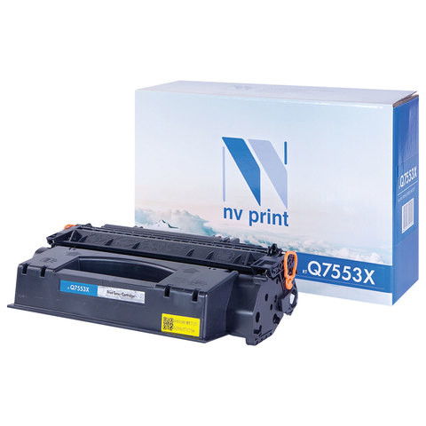 Картридж лазерный NV PRINT (NV-Q7553X) для HP LaserJet 2015/2015n/2014 и другие, ресурс 7000 стр. по низкой цене оптом 