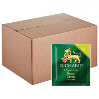 Чай RICHARD "Royal Green", зеленый, 200 пакетиков в конвертах по 2 г, 100183