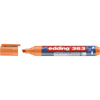 Маркер для белых досок edding 363, скошенный наконечник, 1-5 мм Оранжевый