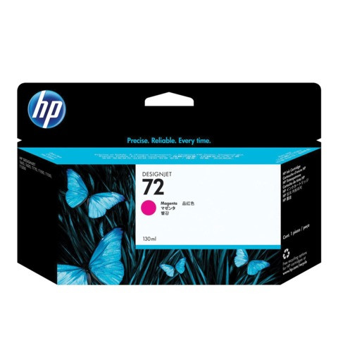 Картридж струйный для плоттера HP (C9372A) Designjet T610/795/1100 и др., №72, пурпурный, 130 мл, оригинальный по низкой цене оптом 