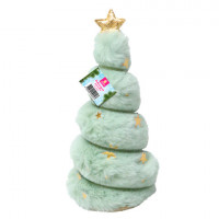 Украшение новогоднее интерьерное, 18см, "Пушистая елочка", полиэстер, пенопласт, ЗОЛОТАЯ СКАЗКА, 592565