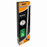 Карандаш чернографитный BIC, 1 шт., "Evolution ECOlutions Black", HB, без резинки, пластиковый, корпус серебристый, заточенный, 896017 по низкой цене оптом 