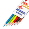 Карандаши цветные пластиковые BRAUBERG PREMIUM, 6 цветов, шестигранные, грифель мягкий 3 мм, 181665 по низкой цене оптом 