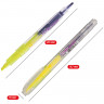 Текстовыделитель двухсторонний Crown "Multi Hi-Lighter Twin" желтый/фиолетовый, 3/2мм по низкой цене оптом Краснодар, Москва, Уфа, Казань, Барнаул, Владивосток, Хабаровск, Сахалин, Красноярск, Екатеренбург, 