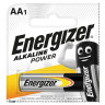 Батарейка ENERGIZER Alkaline Power, AA (LR06, 15А), алкалиновая, пальчиковая, 1 шт., в блистере (отрывной блок), E300140301 по низкой цене оптом Краснодар, Москва, Уфа, Казань, Барнаул, Владивосток, Хабаровск, Сахалин, Красноярск, Екатеренбург, 