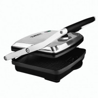 Электрогриль SCARLETT SC-EG350M01, 2200 Вт, 2 режима, фиксированные панели, антипригарное покрытие, SC - EG350M01