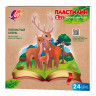 Пластилин классический ЛУЧ "Zoo", 24 цвета, 360 г, картонная коробка, 30С 1809-08 по низкой цене оптом Краснодар, Москва, Уфа, Казань, Барнаул, Владивосток, Хабаровск, Сахалин, Красноярск, Екатеренбург, 