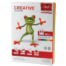 Бумага цветная CREATIVE color, А4, 80 г/м2, 100 л., (5 цветов х 20 л.), микс интенсив, БИpr-100r по низкой цене оптом 